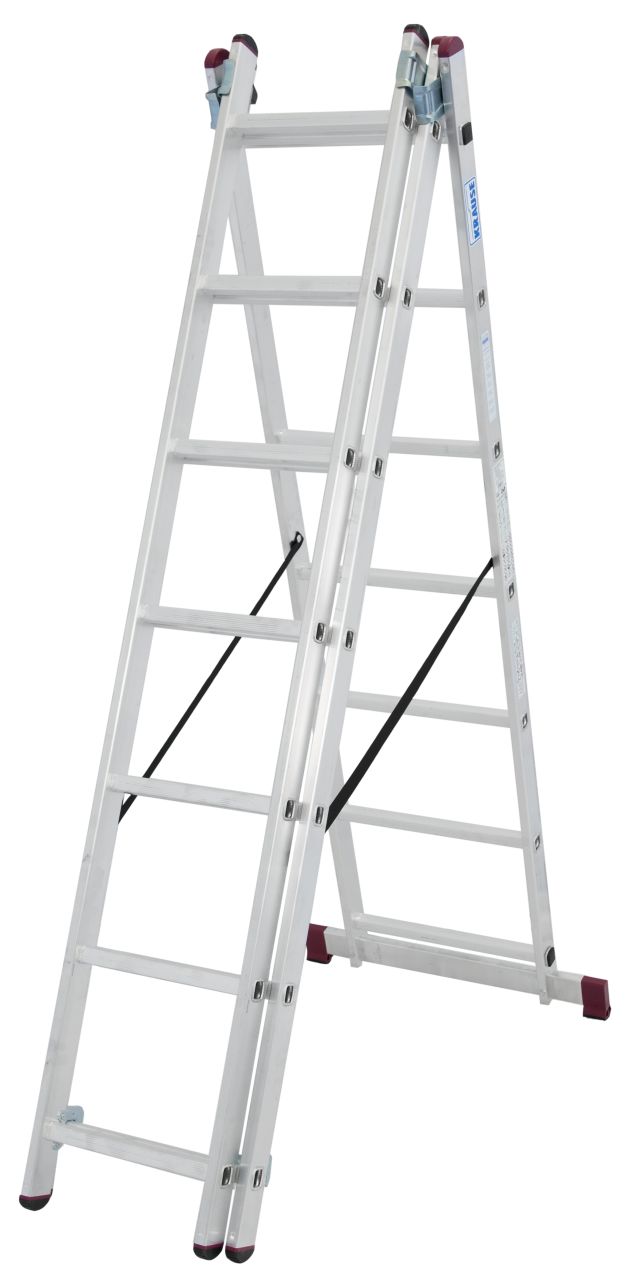 CORDA Sokcélú létra, 3x7 létrafok - Image 4