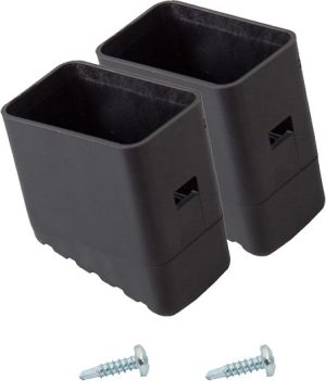 MONTO Lábdugó (párban) fekete 33x20 mm