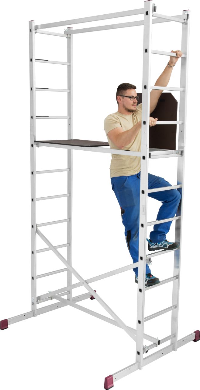 CORDA Szerelőállvány komplett csomag, 4m munkamagasság - Image 4