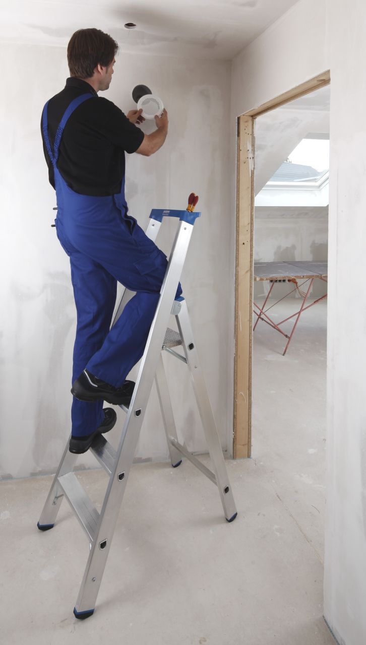 STABILO Lépcsőfokos állólétra, 1x4 lépcsőfok - Image 6