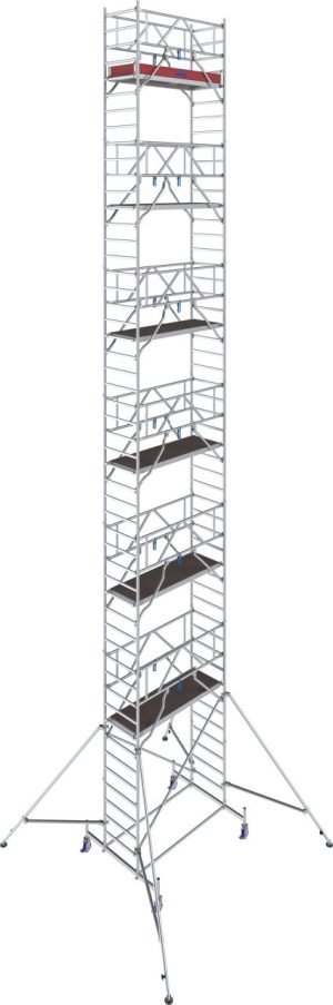 STABILO Gurulóállvány 10-es sorozat, mezőhossz 2,00 m, munkamagasság kb. 14,40 m
