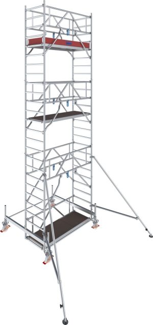 STABILO Gurulóállvány 100-as sorozat, mezőhossz 2,00 m, munkamagasság kb. 7,50 m
