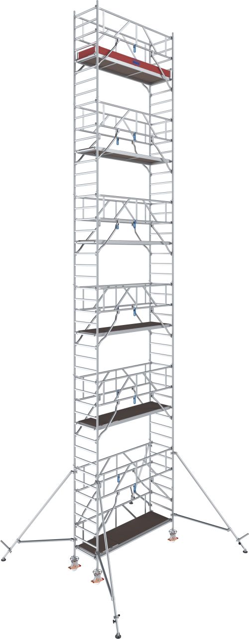 STABILO Gurulóállvány 1000-es sorozat, mezőhossz 2,50 m, munkamagasság kb. 13,30 m - Image 2