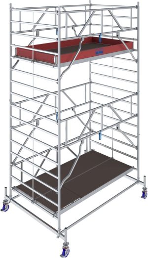STABILO Gurulóállvány 50-es sorozat, mezőhossz 2,50 m, munkamagasság kb. 5,40 m
