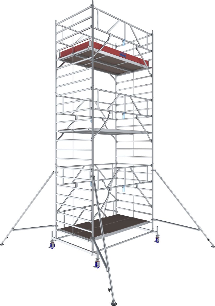 STABILO Gurulóállvány 50-es sorozat, mezőhossz 2,50 m, munkamagasság kb. 7,40 m - Image 2