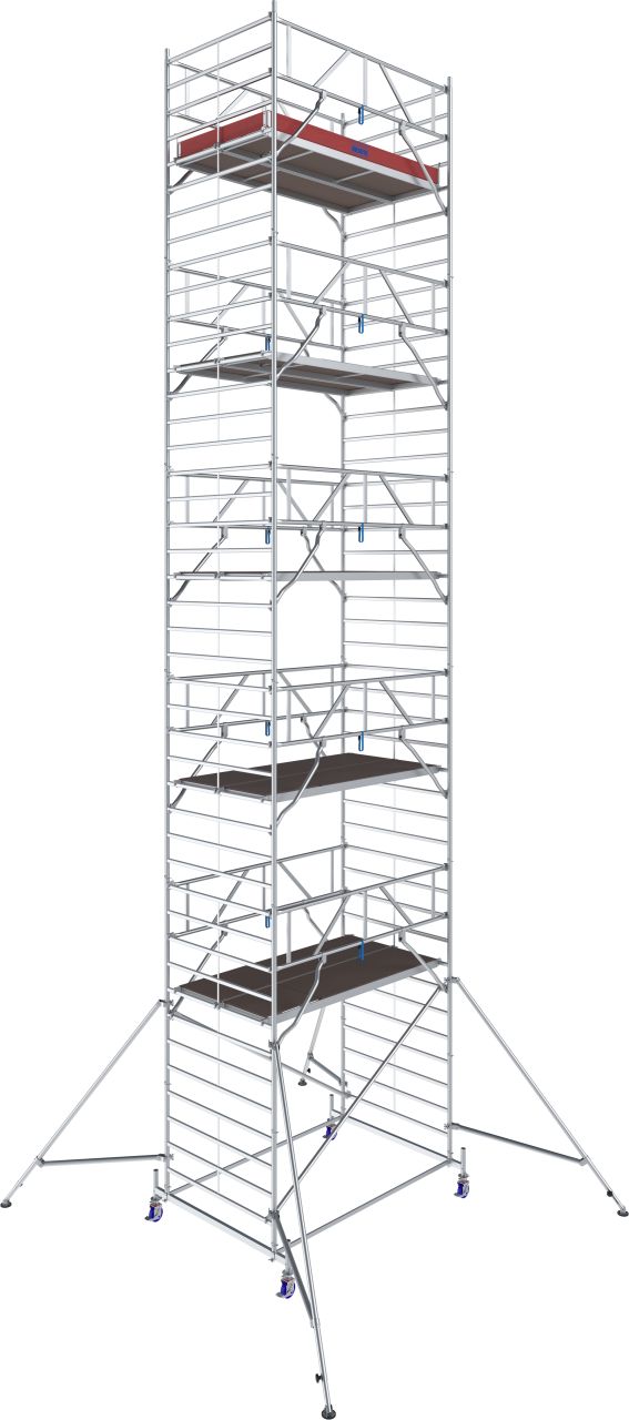 STABILO Gurulóállvány 50-es sorozat, mezőhossz 2,50 m, munkamagasság kb. 12,40 m - Image 2
