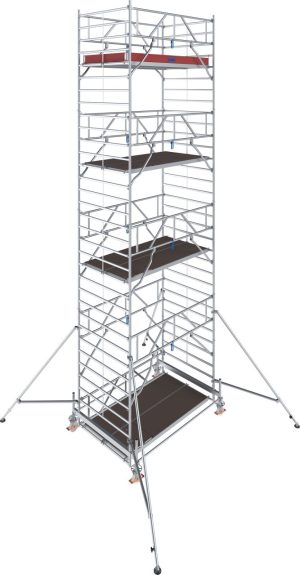 STABILO Gurulóállvány 500-as sorozat, mezőhossz 2,50 m, munkamagasság kb. 9,50 m