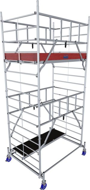 ProTec XXL Alu-Gurulóállvány MM: 5,30 m