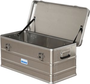 Alumínium-dobozok térfogat kb. 81 l