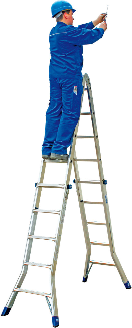 STABILO Teleszk. csuklós létra 4x5 Foko - Image 5